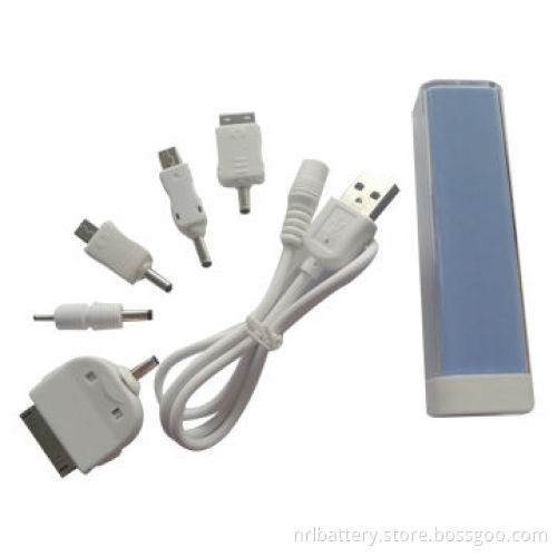 2500mAh Power Bank for Apple, Samsung and Nokia Phone